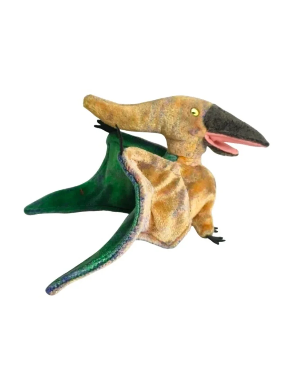 Ty Beanie Baby Swoop The Pterodactyl 2000 Plush MWMT Dinosaur Retired DOB 02-24